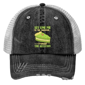 Discover Key Lime Pie Lover Dessert Trucker Hats