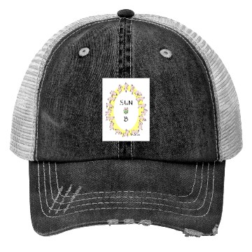 Discover Piggy Sun Salutation B Trucker Hats