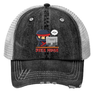 Discover Data Mining Data Ninja Programmer Machine Learning Trucker Hats