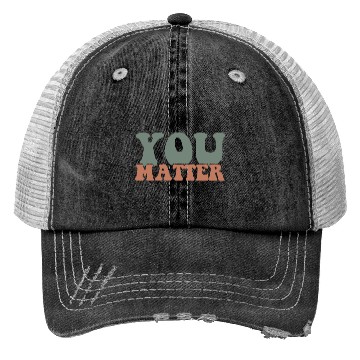 Discover Dear Person Behind Me Message front Trucker Hats