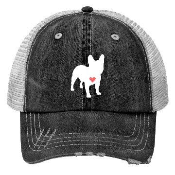 Discover I Heart My Frenchie Trucker Hats