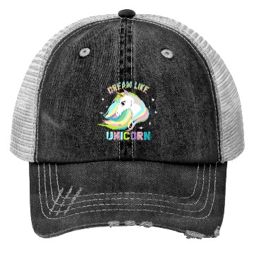 Discover DREAM LIKE UNICORN Trucker Hats
