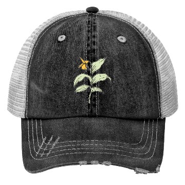Discover Yellow Orchid Plants Lover Gift Trucker Hats