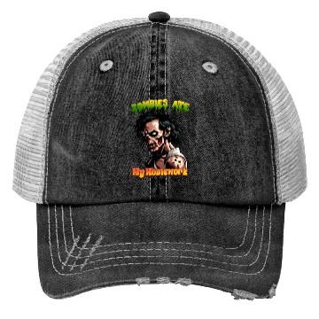 Discover Zombies Ate My Homework Trucker Hats