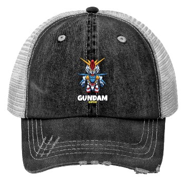 Discover Gundam Bandai world fantastic Trucker Hats