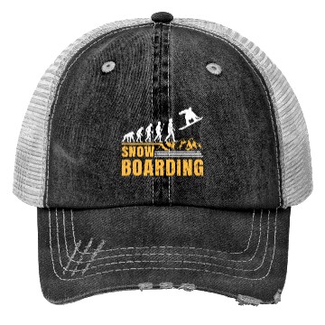 Discover Snowboarding EVOLUTION Snowboard Winter Park Trucker Hats