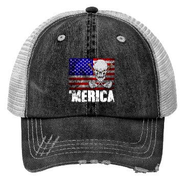 Discover Merica Golf Trucker Hats