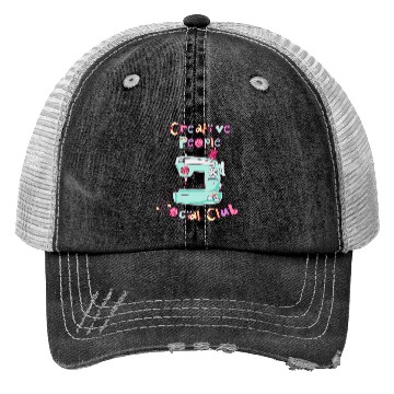 Discover Creative People Soociial Clubb Trucker Hats