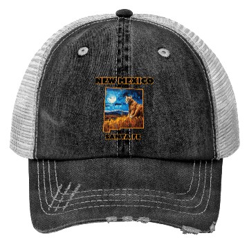 Discover New Mexico - Cougar Trucker Hats
