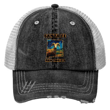 Discover New Mexico - Big Horn Sheep Trucker Hats