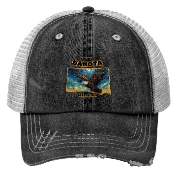 Discover South Dakota - Eagle Trucker Hats