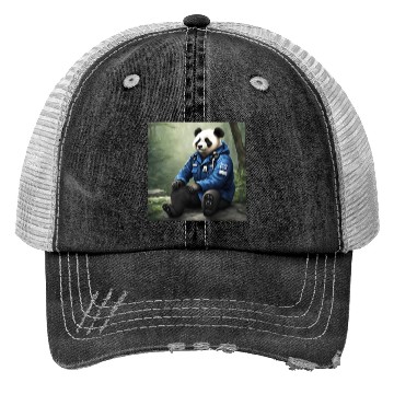 Discover Paramedic Panda Trucker Hats