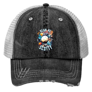 Discover Space Cosmos Adventure Trucker Hats