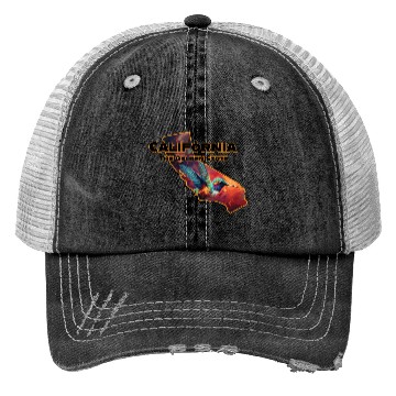 Discover California Wildlife - hummingbird Trucker Hats