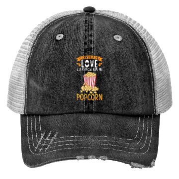 Discover Popcorn Lover Gift Funny Popcorn Trucker Hats