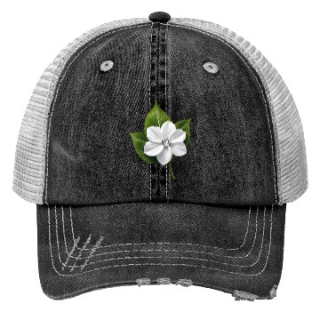 Discover Jewel-Adorned Blossom Trucker Hats