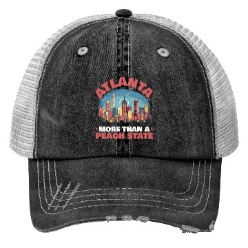 Discover Atlanta City Georgia USA America United States Trucker Hats