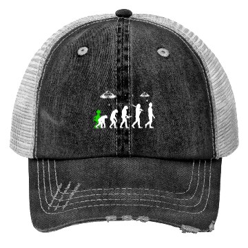 Discover Alien, Aliens, UFO, UAP, Space Unknown Flight Trucker Hats