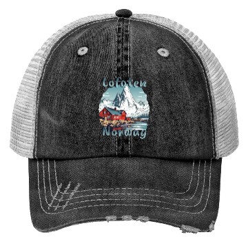 Discover Lofoten Norway Nature Paradise Trucker Hats