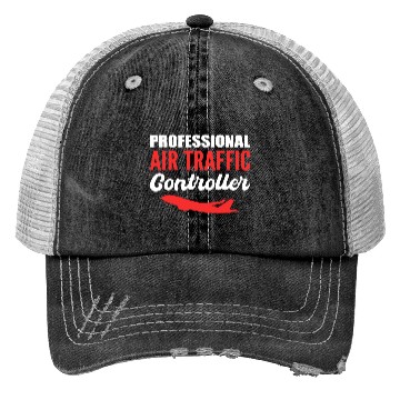 Discover Professional Air Traffic Controller Ground Control Trucker Hats