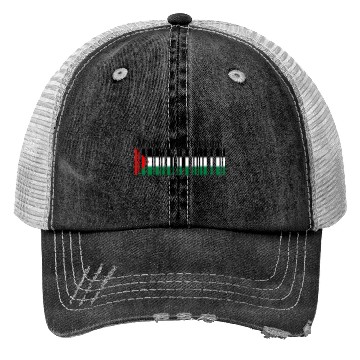 Discover Made in Bethlehem Barcode Palestine Flag for Pales Trucker Hats