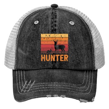 Discover HUNTING Rabbit And Deer 01 Trucker Hats