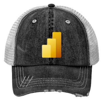 Discover Power BI Logo, business intelligence software Trucker Hats