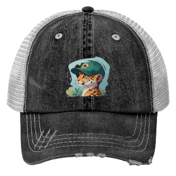 Discover Cool Leopard Trucker Hats