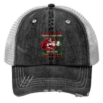Discover MERRY CHRISTMAS HO HO HO GIFTS FOR CHRISTMAS Trucker Hats