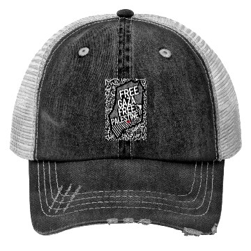 Discover free palestine support palestine Trucker Hats
