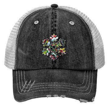 Discover Zombie snow Trucker Hats