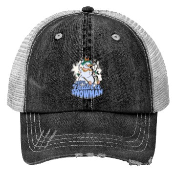 Discover Let's Build a Snowman - Snow Trucker Hats