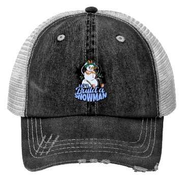 Discover Let's Build a Snowman - Snow Trucker Hats