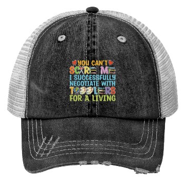 Discover Daycare Teacher Funny Trucker Hats