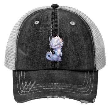 Discover Chibi storybook dragon Trucker Hats