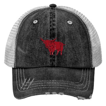 Discover Courageous Bull Heart Trucker Hats