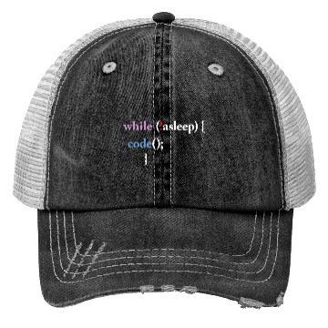 Discover Programming Code Computer Science Funny Programmer Trucker Hats
