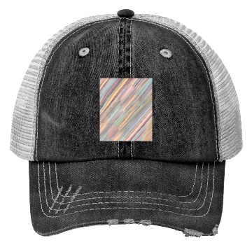 Discover Pastel Stripes Trucker Hats