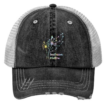 Discover Inclusion Matters Special Education Sped Teacher Trucker Hats
