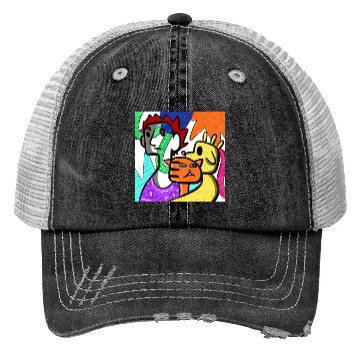 Discover street art bad boy Trucker Hats