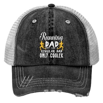 Discover Funny Running For Men Dad Marathon Runner Coach Ma Trucker Hats