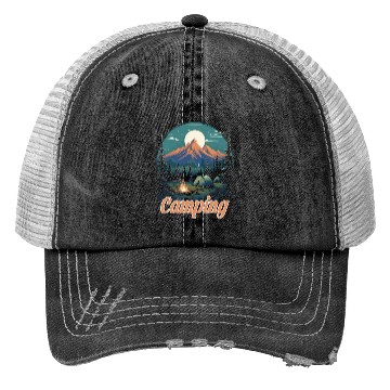 Discover Forest nature trekking adventure Trucker Hats