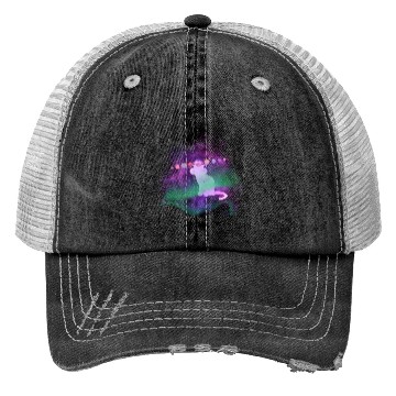 Discover Music Space Cat Trucker Hats
