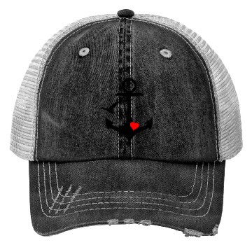 Discover Anchor Heart Seagull Trucker Hats