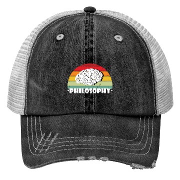 Discover Philosophy Use Your Brain Trucker Hats