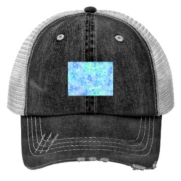 Discover Crystal Snowflake Pattern Trucker Hats