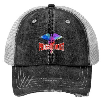 Discover Phlebotomist Medical Caduceus Trucker Hats