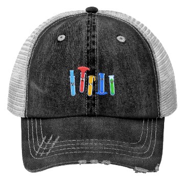 Discover Science Trucker Hats, Physics Of Fluids Emotion Test