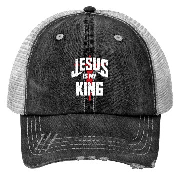 Discover Jesus Is My King Love Jesus Christian Trucker Hats
