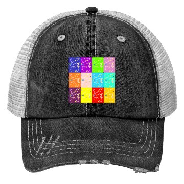 Discover Universe Colors Sky Galaxy Colorful Pattern Design Trucker Hats